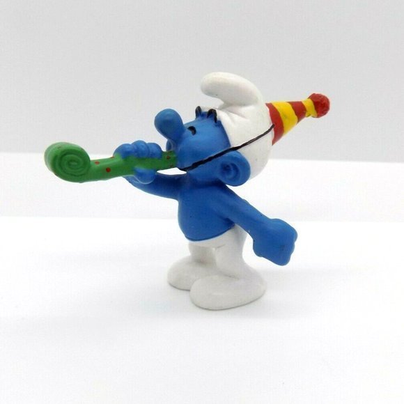 Smurf With Birthday Party Horn / Peyo 2007 - Picture 2 of 5